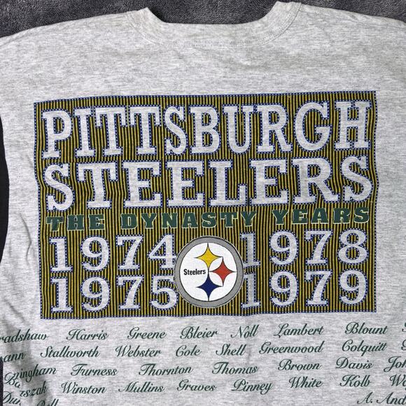 Steelers Dynasty Vintage Long Gone 1993 Long Sleeve Shirt Large NWT Graphic - Picture 13 of 16